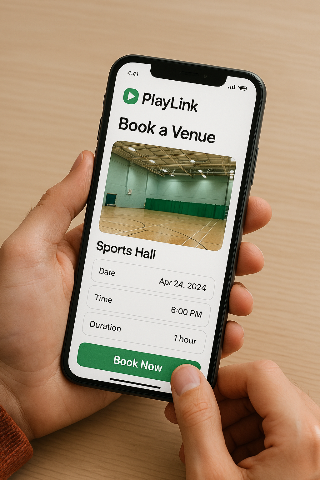 PlayLink App Screenshot